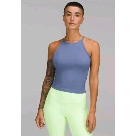 Lululemon lightweight high neck yoga tank size 2 - Picture 1 of 5